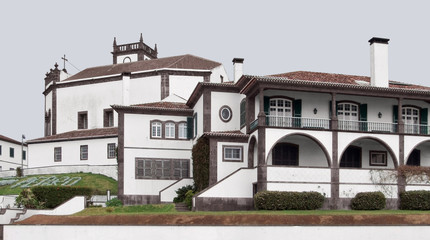 architectural scenery at Ponta Delgada
