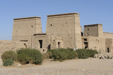 Temple of Philae in Egypt