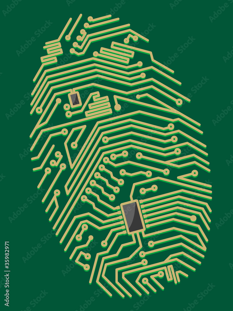 Poster Color motherboard fingerprint