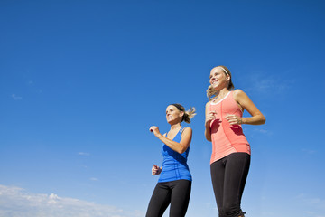 Obraz na płótnie Canvas Healthy Female Joggers