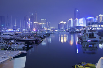 Obraz premium Nocny widok