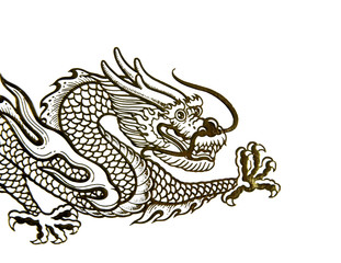 Obraz premium Chinese dragon