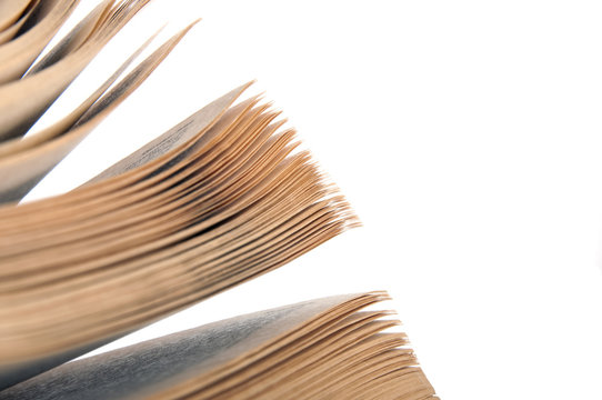 Pages of a book