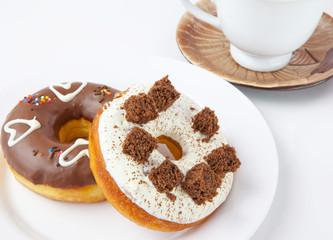 donuts and coffee