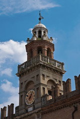 Naklejka premium Governor's palace. Cento. Emilia-Romagna. Italy.