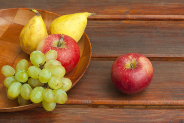 autumnal fruit still life