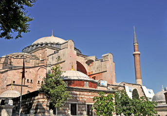 Fototapeta na wymiar Santa Sofia, Istanbul
