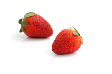 Strawberry isolated in white background