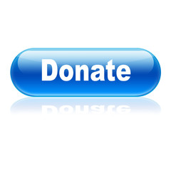 Boton alargado brillante texto Donate