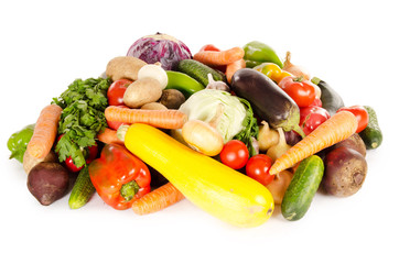 Assortment of fresh vegetables