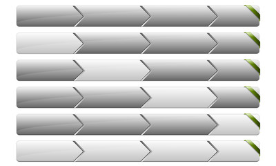 Vector horizontal steps