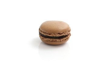 Macaron isolated in white background