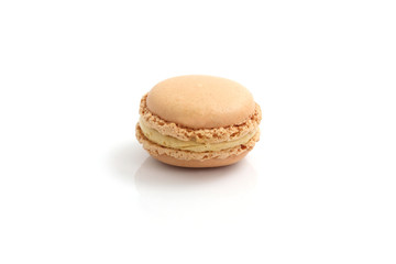 Macaron isolated in white background