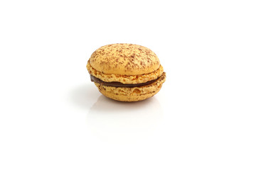 Macaron isolated in white background