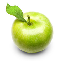 Green fresh apple