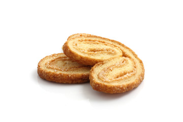crisp danish isolated in white background
