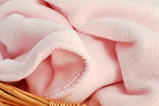 Soft Pink Baby Blanket