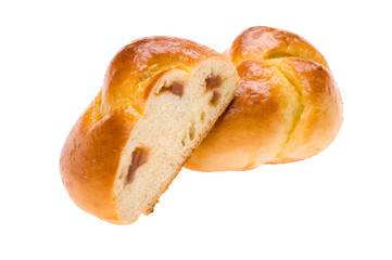 Bun with jam