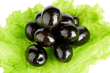 Black ripe olives