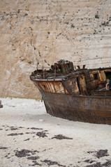 Ship wreck on Navagio beach