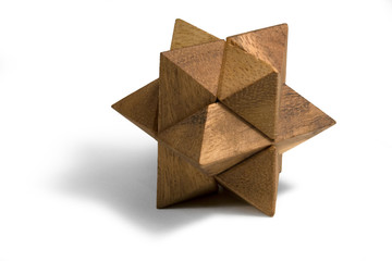 wooden 3D puzzle