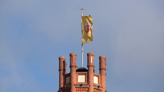 Flag of Kyritz, Germany