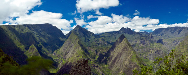 Fototapeta na wymiar Góry Mafate - Reunion