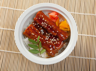 japanese food roast eel ( unagi