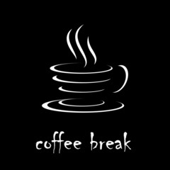 Logo coffee break # Vector