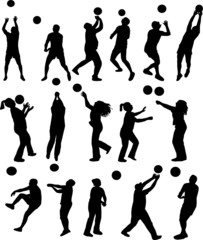 Playing with ball