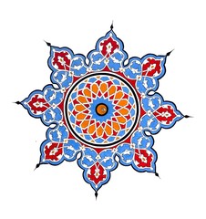 Traditional ottoman turkey turkish painting pattern