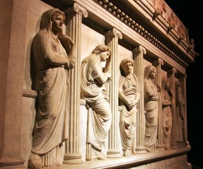 Great Alexander's Sarcophagus Detail, Istanbul