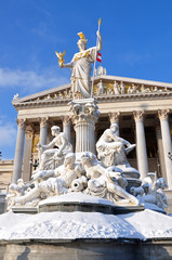 Fototapeta premium parlament in wien
