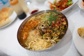 Bowl of naengmyeon