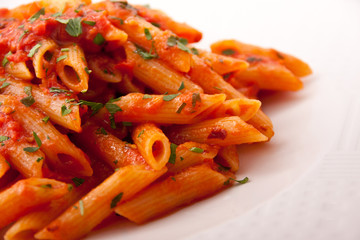 Pennette all'arrabbiata