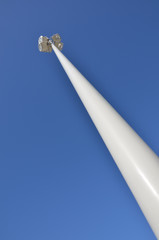 Eclairage public en contre plongée