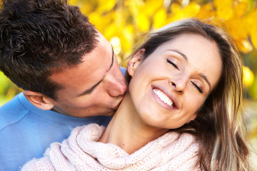 Fototapeta premium Happy couple.