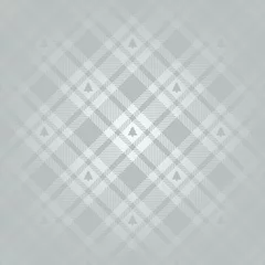 Seamless Pattern Check Christmas Tree Silver Diagonal © Jan Engel