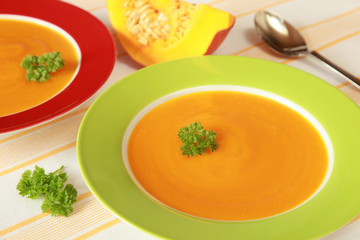 Kürbiscremesuppe