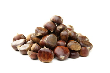 Ripe fruits are sweet chestnut.