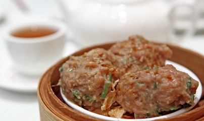 Meat balls is delicious Chinese food