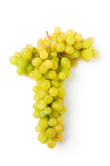 Bunch of ripe grapes