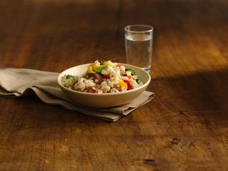 Sausage Risotto Primavera