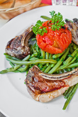 Delicious juicy steak beef meat