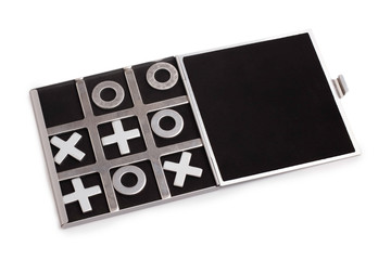 тic-tac-toe is isolated on a white background