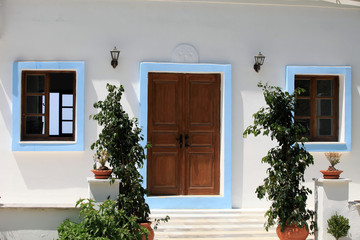 Zia village on Kos Island, Dodecanese, Greece