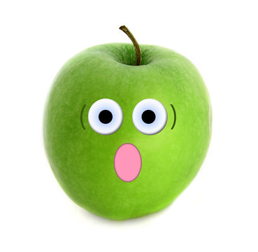 Shocked apple