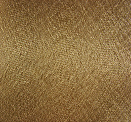 Golden metallic fabric texture