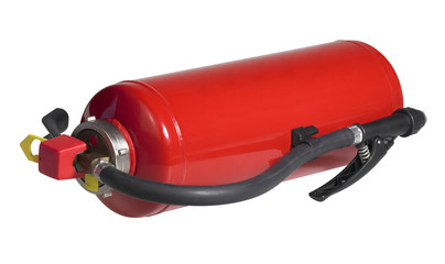 red fire drencher