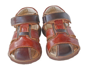 Pair of child's summer sandals